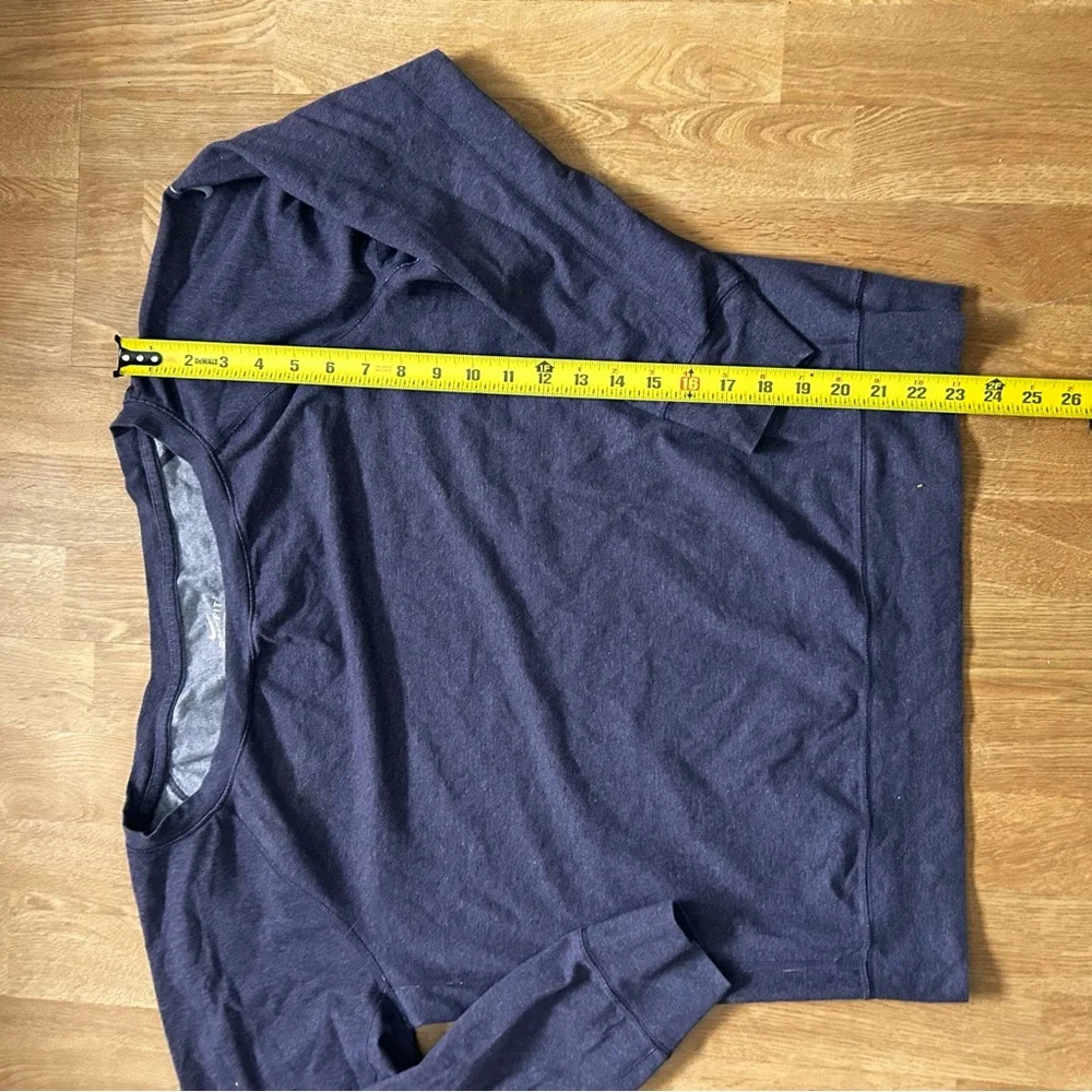 Nike fit purple long sleeve sweatshirt top size L